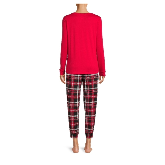 Women's Christmas "Santa Baby" Lightweight Pajama’s PJ's Long Sleeve New-Size 2X - Picture 1 of 4